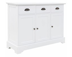 vidaXL Komoda 3-drzwiowa, MDF i drewno sosnowe, 105 x 35 x 77,5 cm