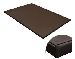 vidaXL Mata dla psa, prostokątna, brązowa, rozmiar XL