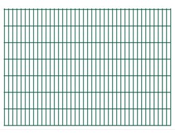 vidaXL Panel ogrodzeniowy 2008x1430 mm, zielony
