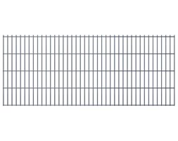 vidaXL Panel ogrodzeniowy 2008x830 mm, szary
