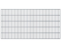 vidaXL Panel ogrodzeniowy 2008x1030 mm, szary