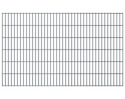 vidaXL Panel ogrodzeniowy 2008x1230 mm, szary