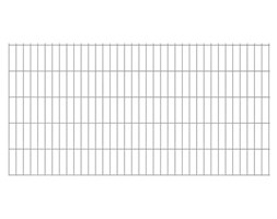 vidaXL Panel ogrodzeniowy 2008x1030 mm, srebrny