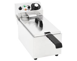 vidaXL Elektryczna frytkownica, stal nierdzewna, 6 L, 2000 W