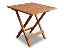vidaXL Stolik bistro, 46x46x47 cm, lite drewno akacjowe