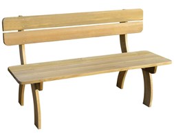 vidaXL Ławka ogrodowa, 150 cm, impregnowane drewno sosnowe FSC