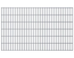 vidaXL 2D Panele ogrodzeniowe 2008x1230 mm 4 m szare