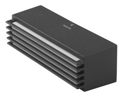 Lampa zewnętrzna ścienna LED Pitchfork Philips styl nowoczesny aluminium