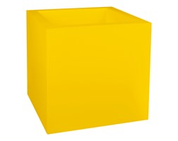 Donica z polietylenu PIXEL POT M żółty