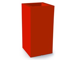 Donica z polietylenu TOWER POT M pomarańczowy