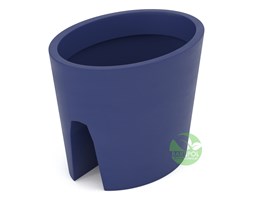 Donica z polietylenu BALPOT ST-BALPOT30 niebieski