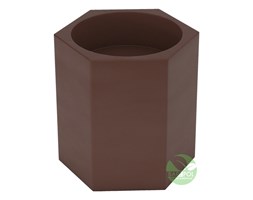 Donica z polietylenu CETO PL-CE60-PD czekolada