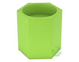 Donica z polietylenu CETO PL-CE60-PD limonka