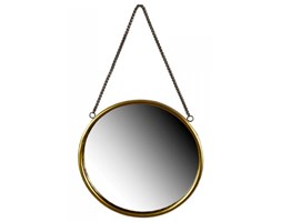 Lustro na łańcuchu - Gold - 30 cm