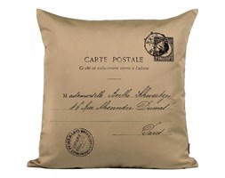 Poduszka French Home - Carte Postale - beżowa
