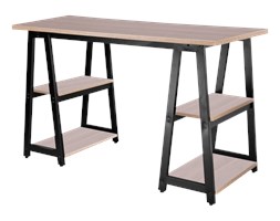 Biurko Jensen na czarnej podstawie