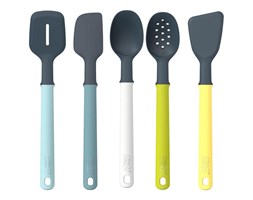 Zestaw przyborów kuchennych na stojaku Elevate™ Silicon, 5 elem. - Joseph Joseph - DECOSALON - Zakupy bez ryzyka