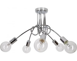 Lampa Wisząca Industrialna Edison Chrom