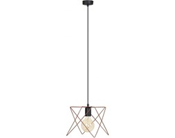 Lampa wisząca Industrialna Miedź Loft