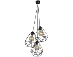 Nowoczesna Lampa LOFT Wisząca Retro Diament
