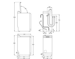 Pralka ELECTROLUX EWT1266EXW