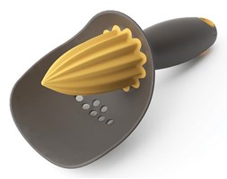 Wyciskacz do cytrusów Catcher, grafitowo - żółty - Joseph Joseph - DECOSALON - Zakupy bez ryzyka