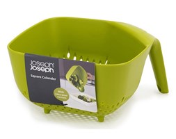 Durszlak kwadratowy, zielony - Joseph Joseph - DECOSALON - Zakupy bez ryzyka