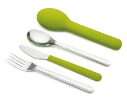 Zestaw sztućców w etui GoEat™ zielony - Joseph Joseph - DECOSALON - Zakupy bez ryzyka