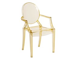 Krzesło Royal Jr. żółty transparent kod: 5902385711500