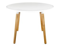 Stół okragły do jadalni 100cm D2 Copine biały kod: 5902385716208