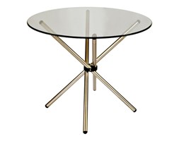 Stół okrągły do jadalni 90cm D2 Ufo szklany kod: 5902385704106