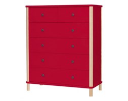 ASHME komoda big boy czerwona