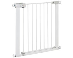 Safety 1st Bramka zabezpieczająca Easy Close 73 cm, metalowa, biała