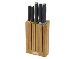 Blok z 5 nożami Elevate bambusowy - Joseph Joseph - DECOSALON - Zakupy bez ryzyka