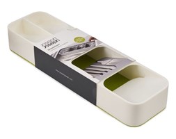 Organizer na sztućce biały/zielony DrowerStore - Joseph Joseph - DECOSALON - Zakupy bez ryzyka