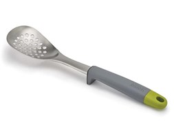Wąska łyżka cedzakowa Elevate™ Steel - Joseph Joseph - DECOSALON - Zakupy bez ryzyka