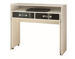 Biurko Bloom Biały Czarny Połysk