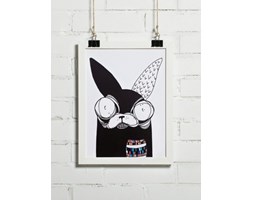 Plakat hipsterski
