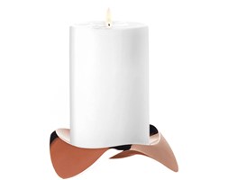 Stelton Papilio świecznik pojedynczy, miedziany x-39-2