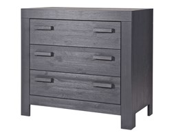 Komoda z szufladami NEW LIFE ciemnoszara, Woood