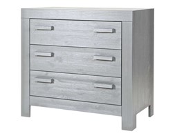 Komoda z szufladami NEW LIFE  szara, Woood