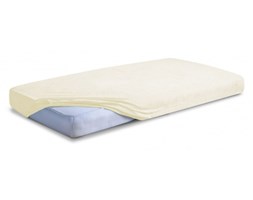 Prześcieradło Frotte Premium z gumką jasny krem 220x200