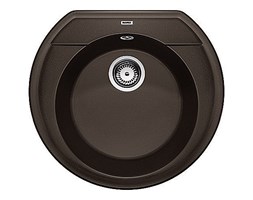 BLANCO RONDOVAL 45 Silgranit PuraDur Kawowy 515676 - tel. 22 266 82 20 prezenty od 19-53 zł przy zakupie !