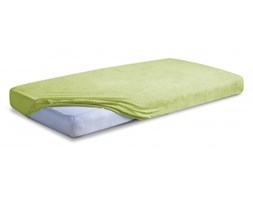 Prześcieradło Frotte Premium z gumką oliwkowe 220x200
