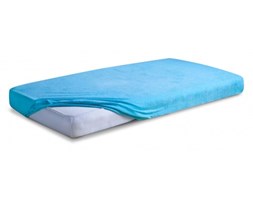 Prześcieradło Frotte Premium z gumką turkusowe 220x200