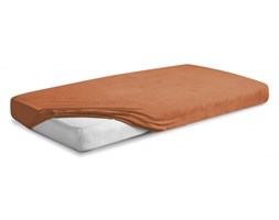 Prześcieradło Frotte Premium z gumką rude 220x200