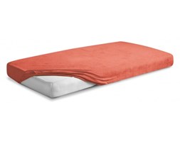 Prześcieradło Frotte Premium z gumką ceglaste 180x200
