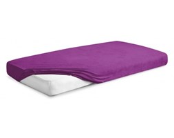 Prześcieradło Frotte Premium z gumką fioletowe 140x200