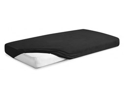 Prześcieradło Frotte Premium z gumką czarne 140x200