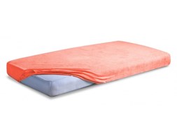 Prześcieradło Frotte Premium z gumką łososiowe 220x200